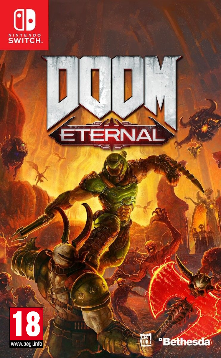 Игра DOOM Eternal Nintendo Switch полностью на иностранном языке 12890₽