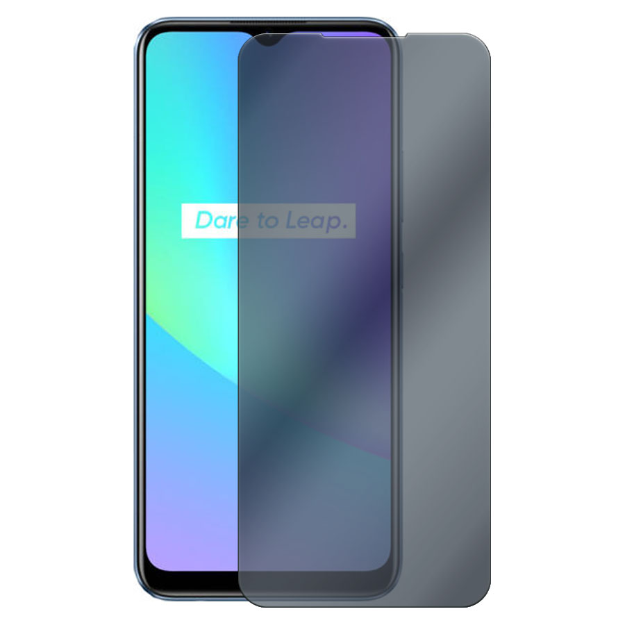 

Стекло защитное гибридное Антишпион Krutoff для Realme C25/ C25s