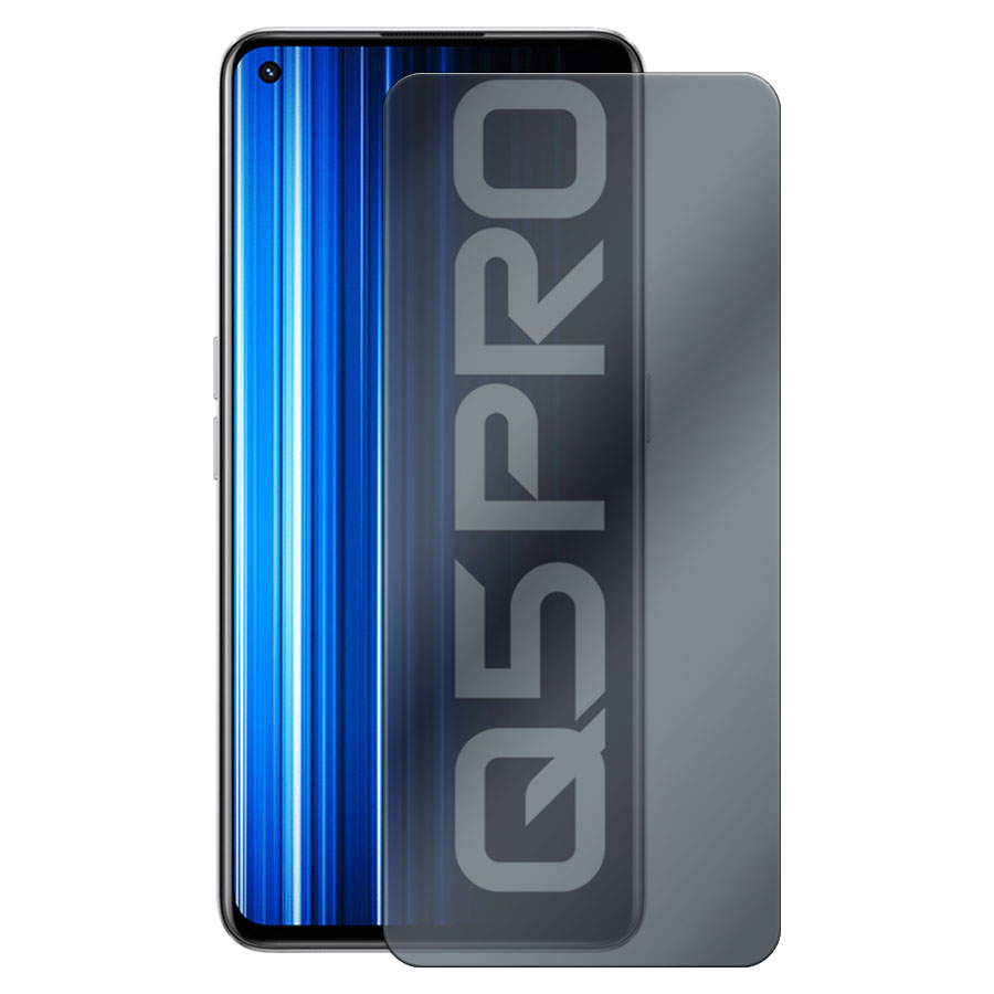 

Стекло защитное гибридное Антишпион Krutoff для Realme Q5 Pro