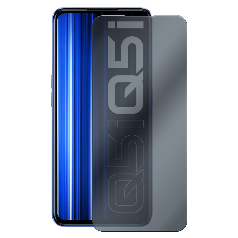 

Стекло защитное гибридное Антишпион Krutoff для Realme Q5i