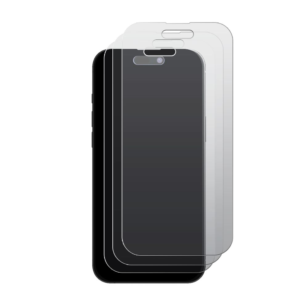 

Комплект из 3-х защитных гибридных стекол МАТОВЫХ Krutoff для iPhone 16 Plus
