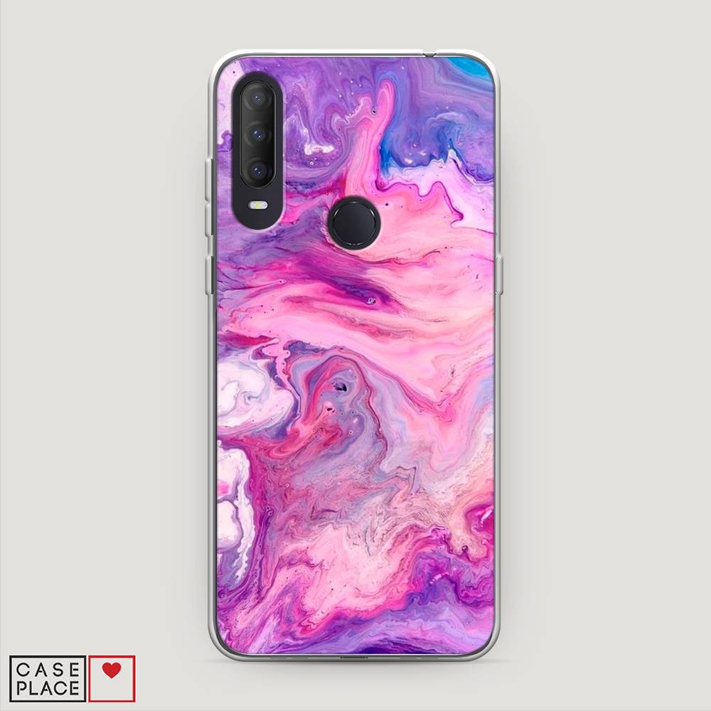 

Чехол на Alcatel 1S (2020) "Нежно-розовая абстракция", Розовый, 170850-3