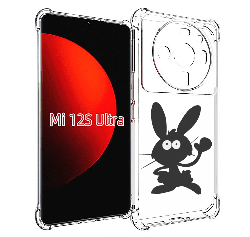 

Чехол MyPads Заяц для Xiaomi 12S Ultra, Прозрачный, Tocco