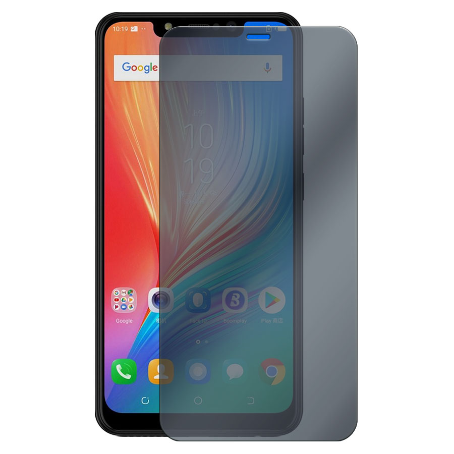 

Стекло защитное гибридное Антишпион Krutoff для Tecno Spark 3