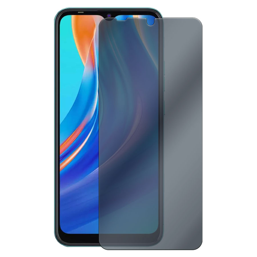 

Стекло защитное гибридное Антишпион Krutoff для Tecno Spark Go 2021
