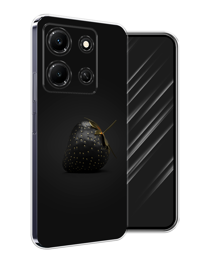 

Чехол Awog на Infinix Note 30i "Черная клубника", Золотистый;черный;серый, 3104350-10