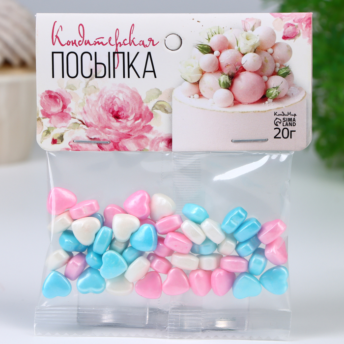 

Кондитерская посыпка КондиМир Ода любви, 20 г