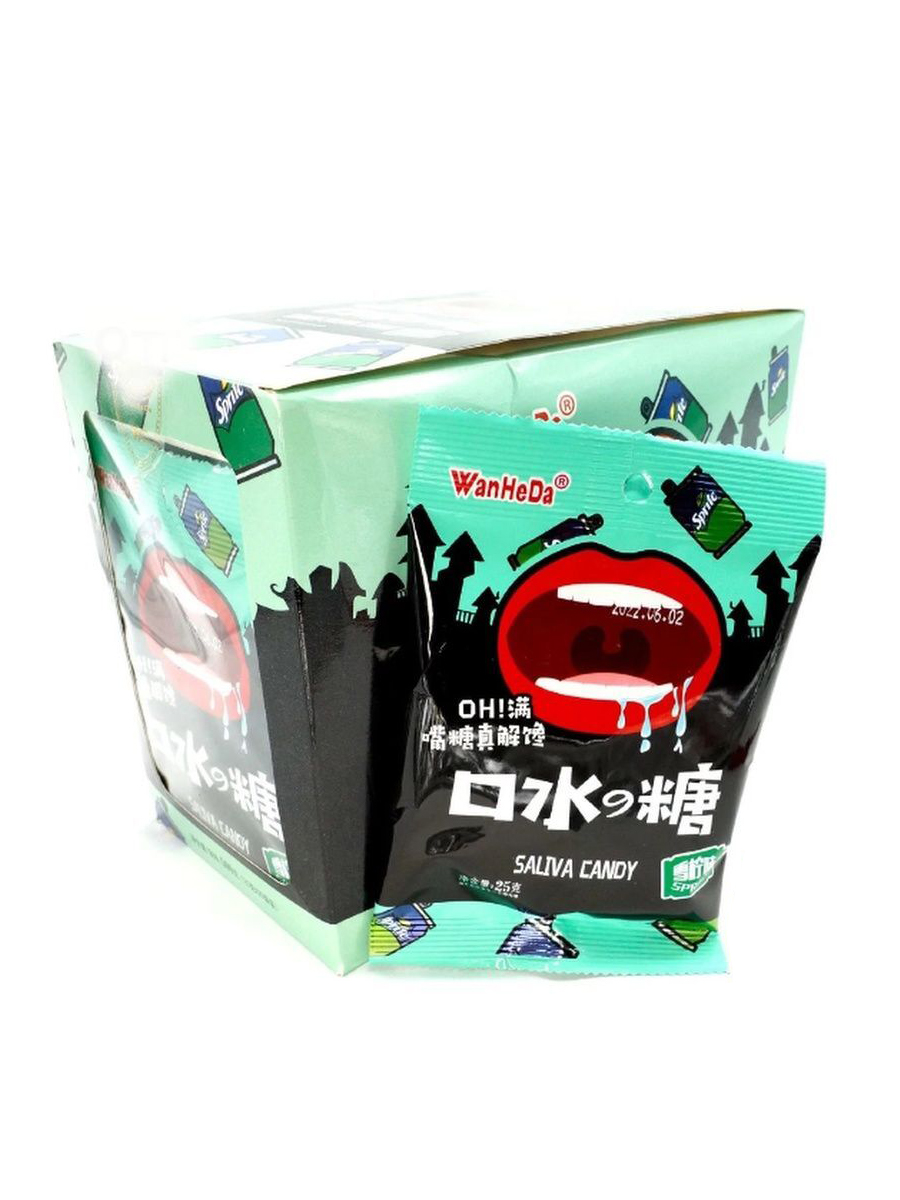 Карамель Deer DaDa кислая со вкусом Спрайта 25 г х 20 шт