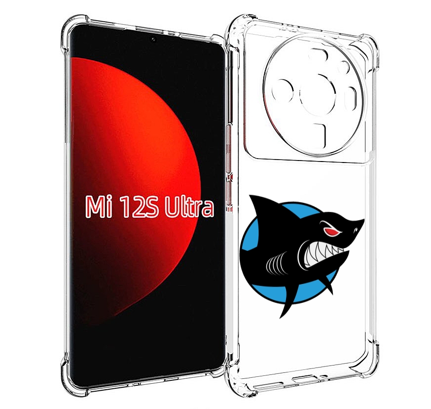 

Чехол MyPads Злая-акула для Xiaomi 12S Ultra, Прозрачный, Tocco