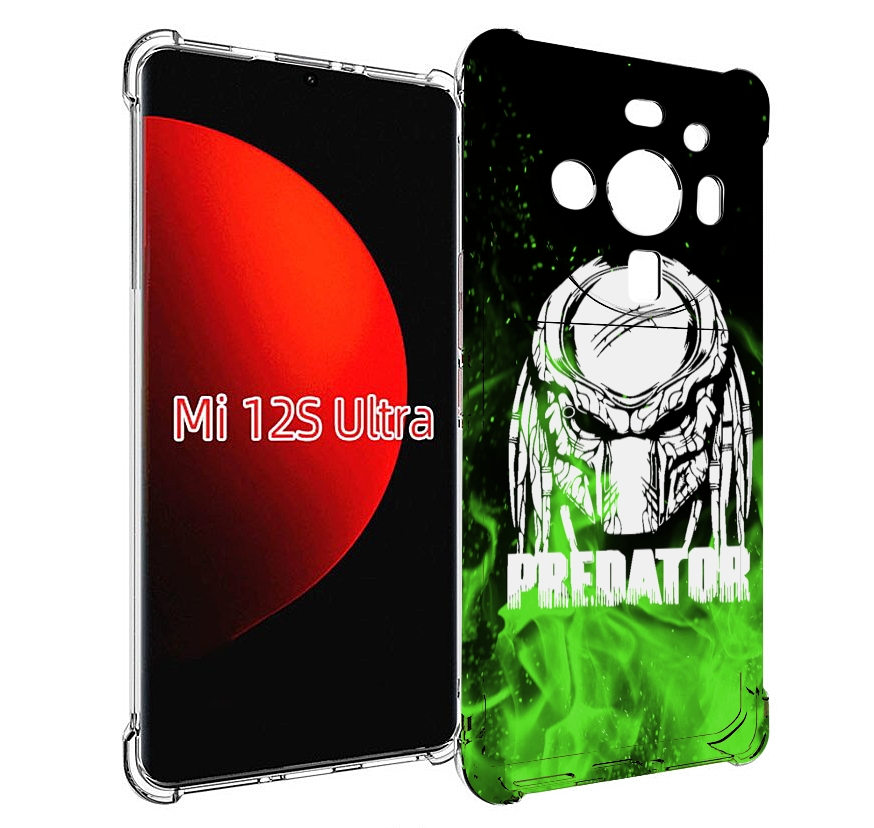 

Чехол MyPads Знак-хищника для Xiaomi 12S Ultra, Прозрачный, Tocco