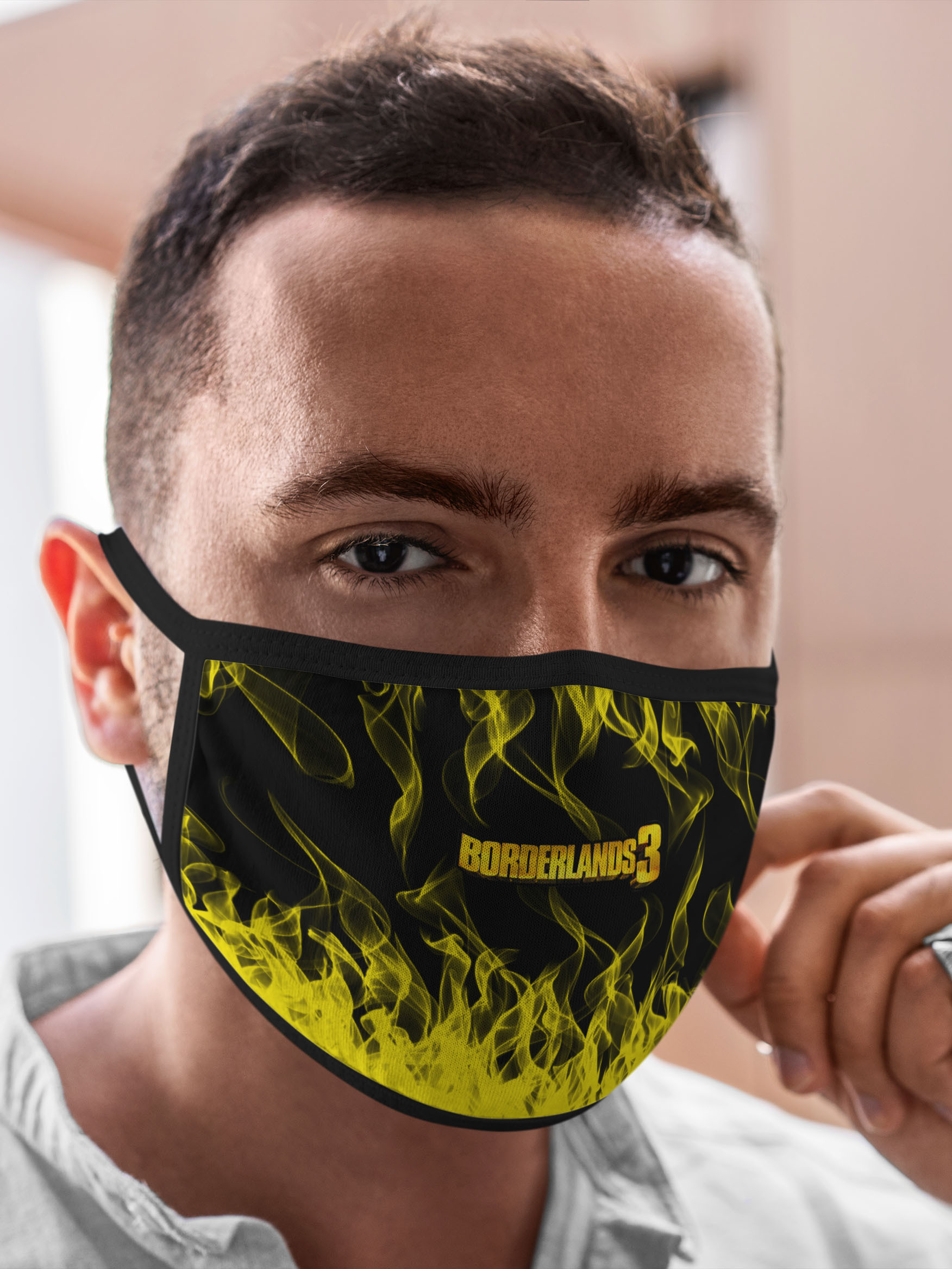 

Многоразовая маска унисекс Burnettie Borderlands 3., Разноцветный, Borderlands 3.