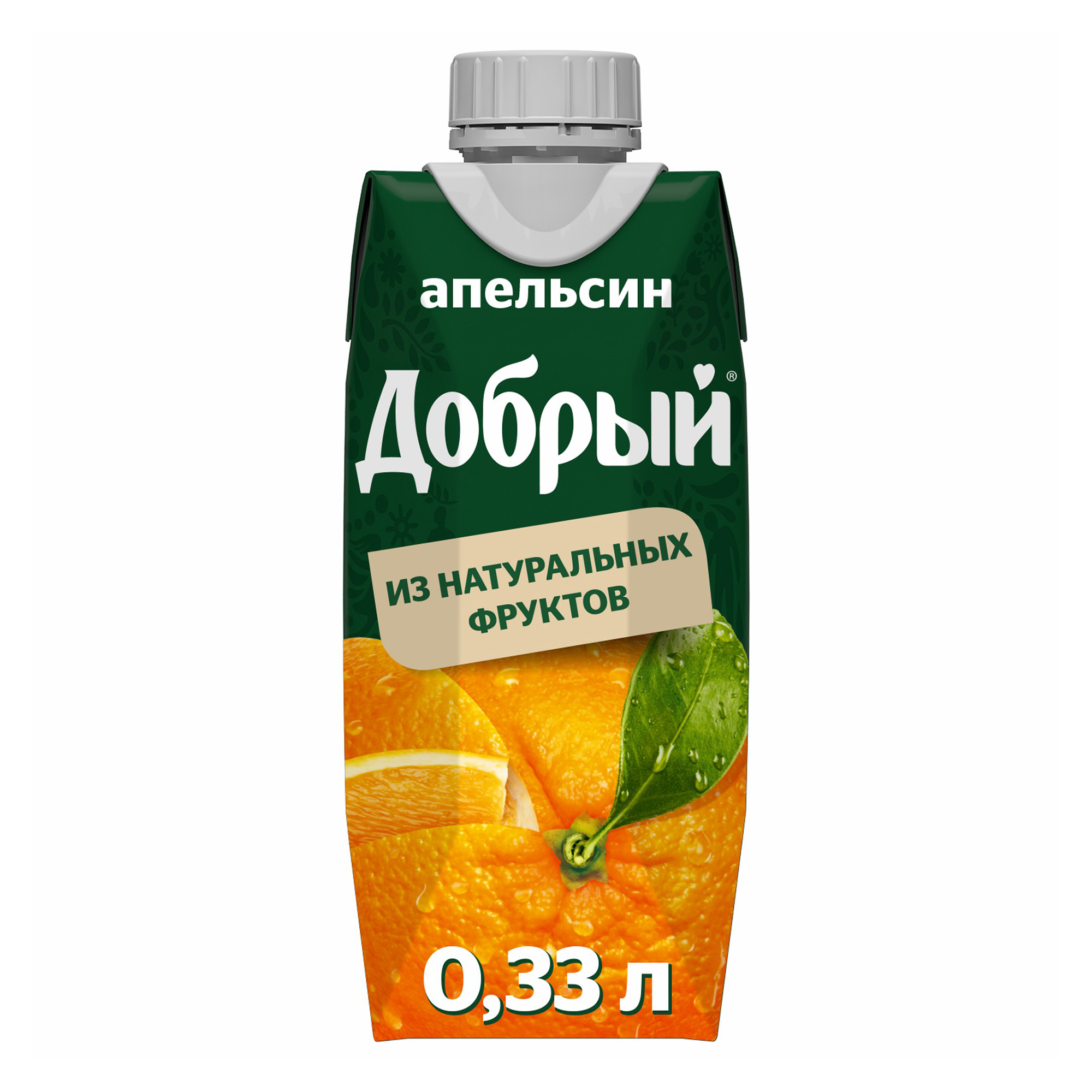 

Нектар Добрый апельсин 0,33 л
