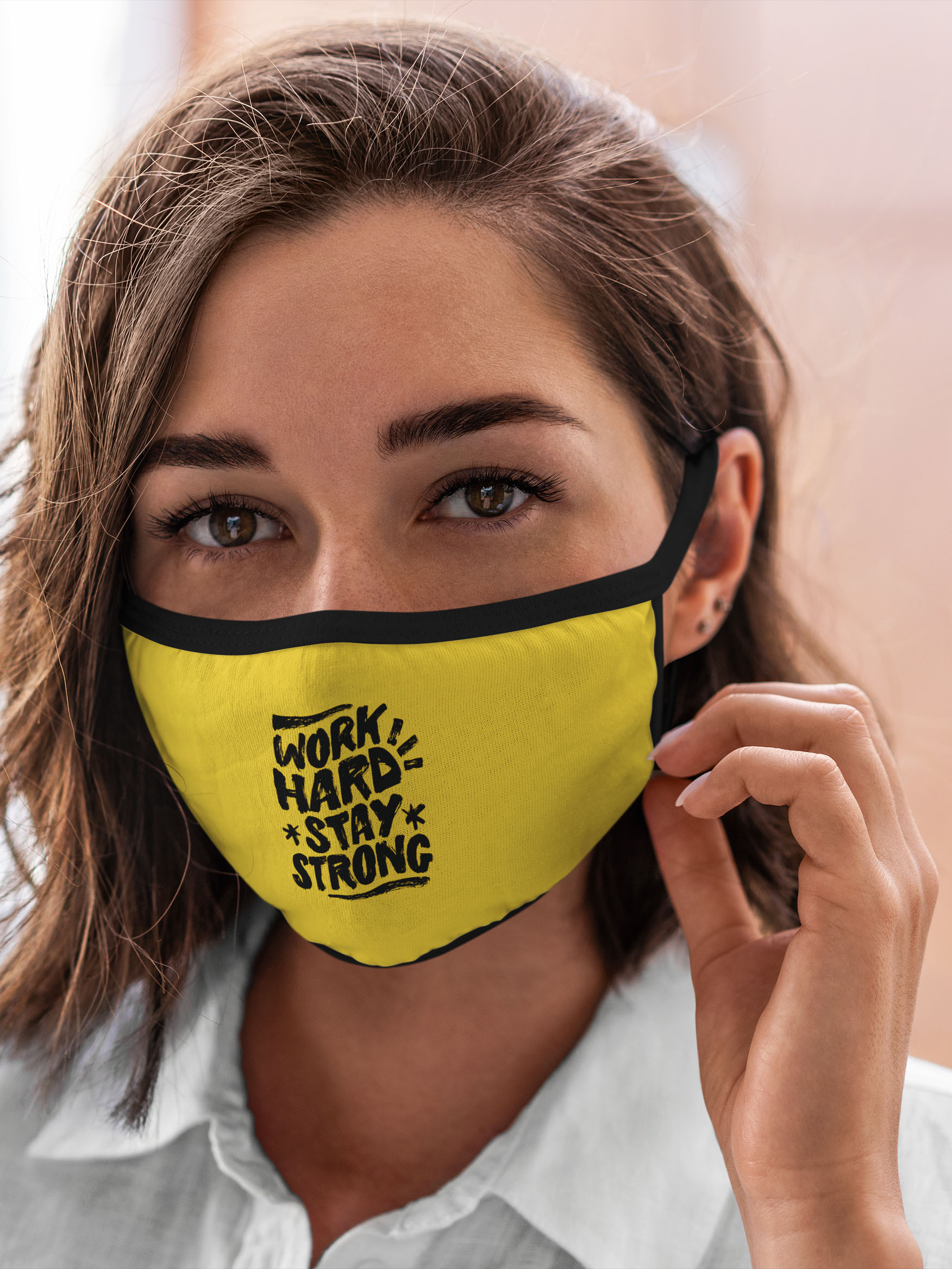 

Многоразовая маска унисекс Burnettie Настроение Work Hard, Разноцветный, Настроение Work Hard