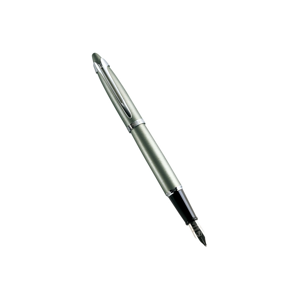 Waterman S0118411 Перьевая ручка waterman ici et la, silver mist ct (перо m)