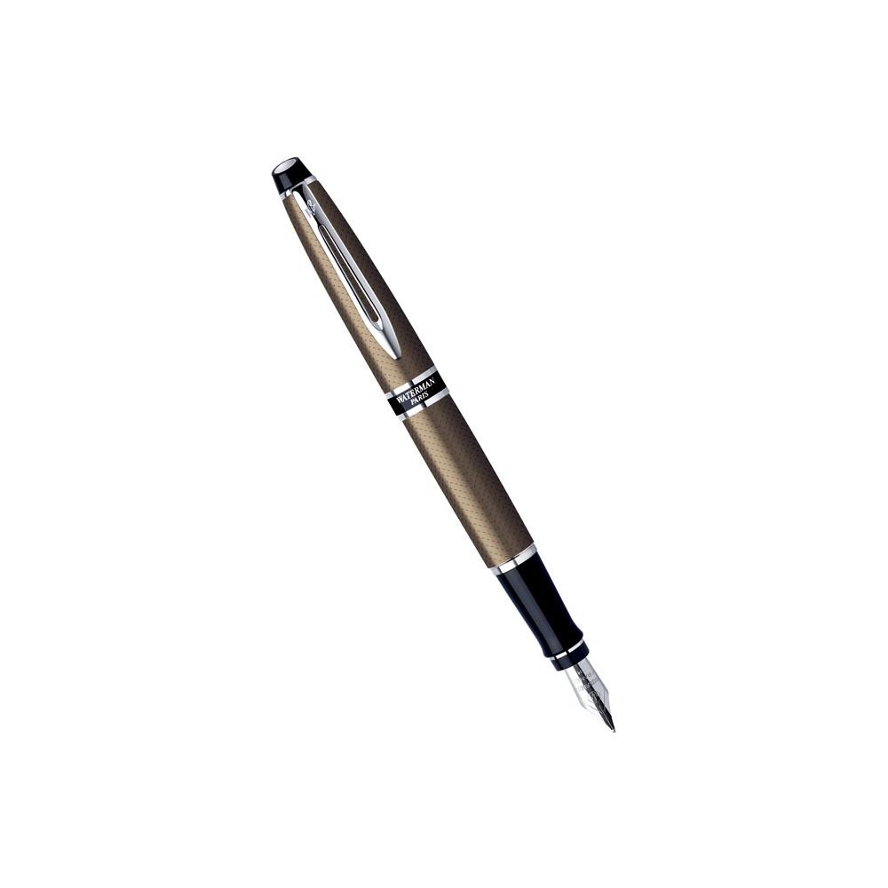 Waterman 142021/30 Перьевая ручка waterman expert city line, urban brown (перо m)