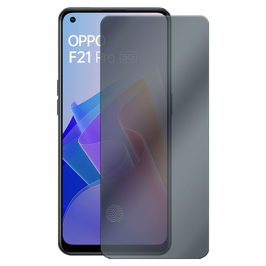 

Стекло защитное гибридное Антишпион Krutoff для Oppo F21 Pro 5G