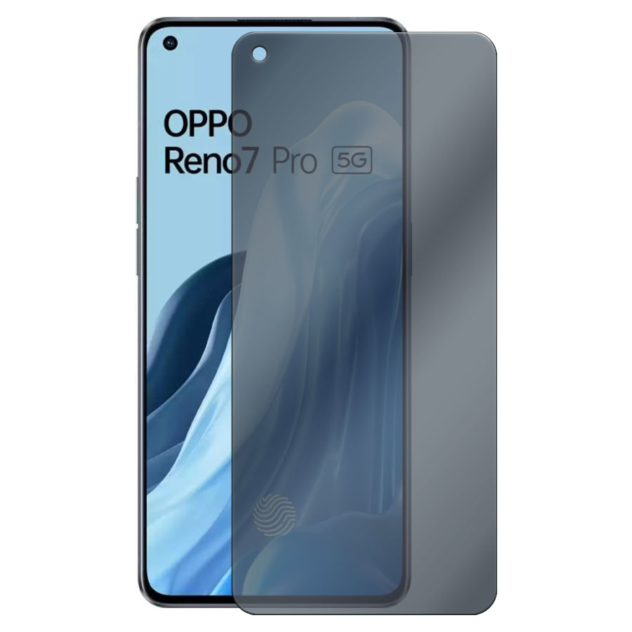 

Стекло защитное гибридное Антишпион Krutoff для Oppo Reno7 Pro 5G