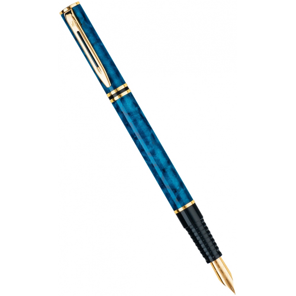 

Waterman WT 160521/30 Ручка перьевая waterman laureat, oriental blue gt (перо м)