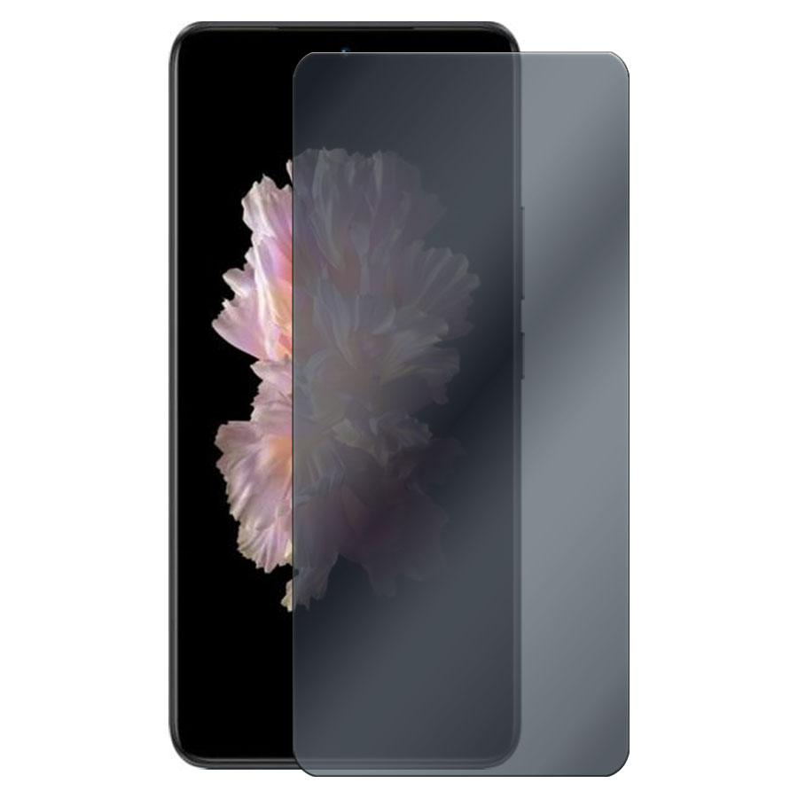 Стекло защитное гибридное Антишпион Krutoff для Vivo X70T