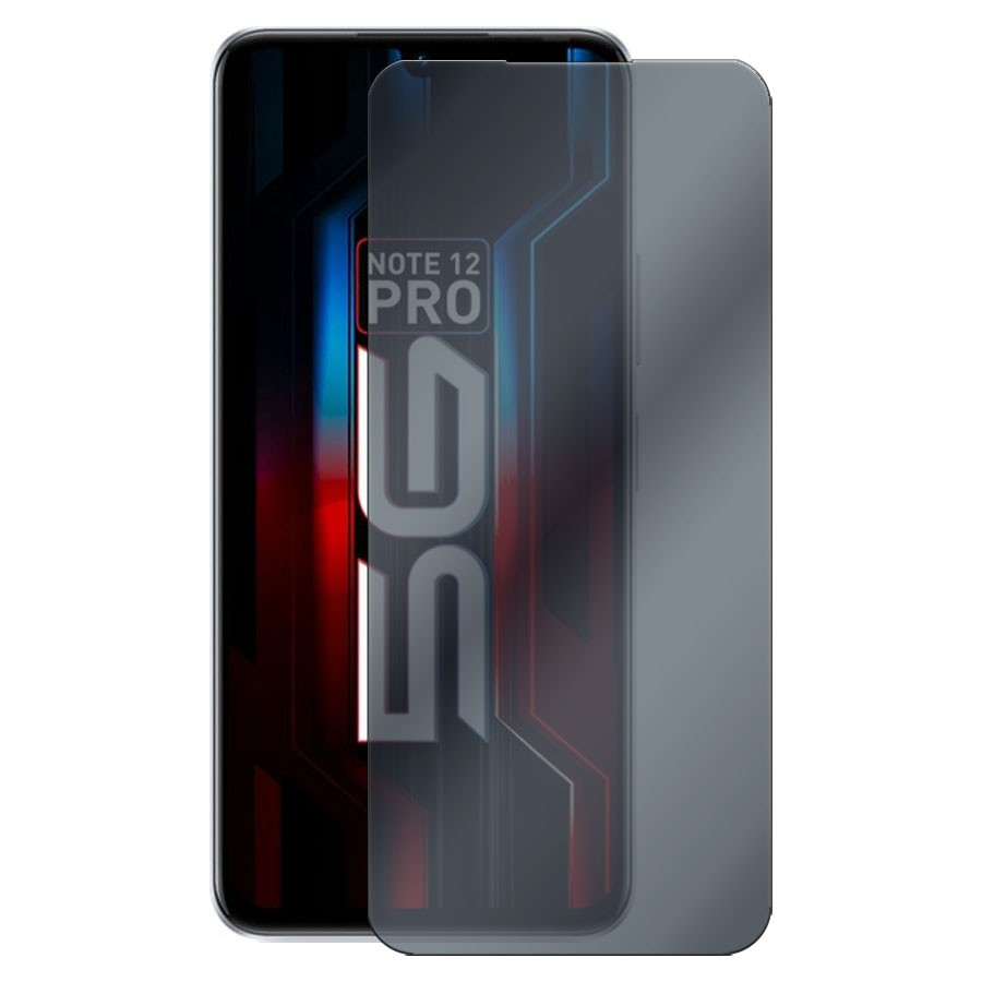 

Стекло защитное гибридное Антишпион Krutoff для Infinix Note 12 Pro 5G