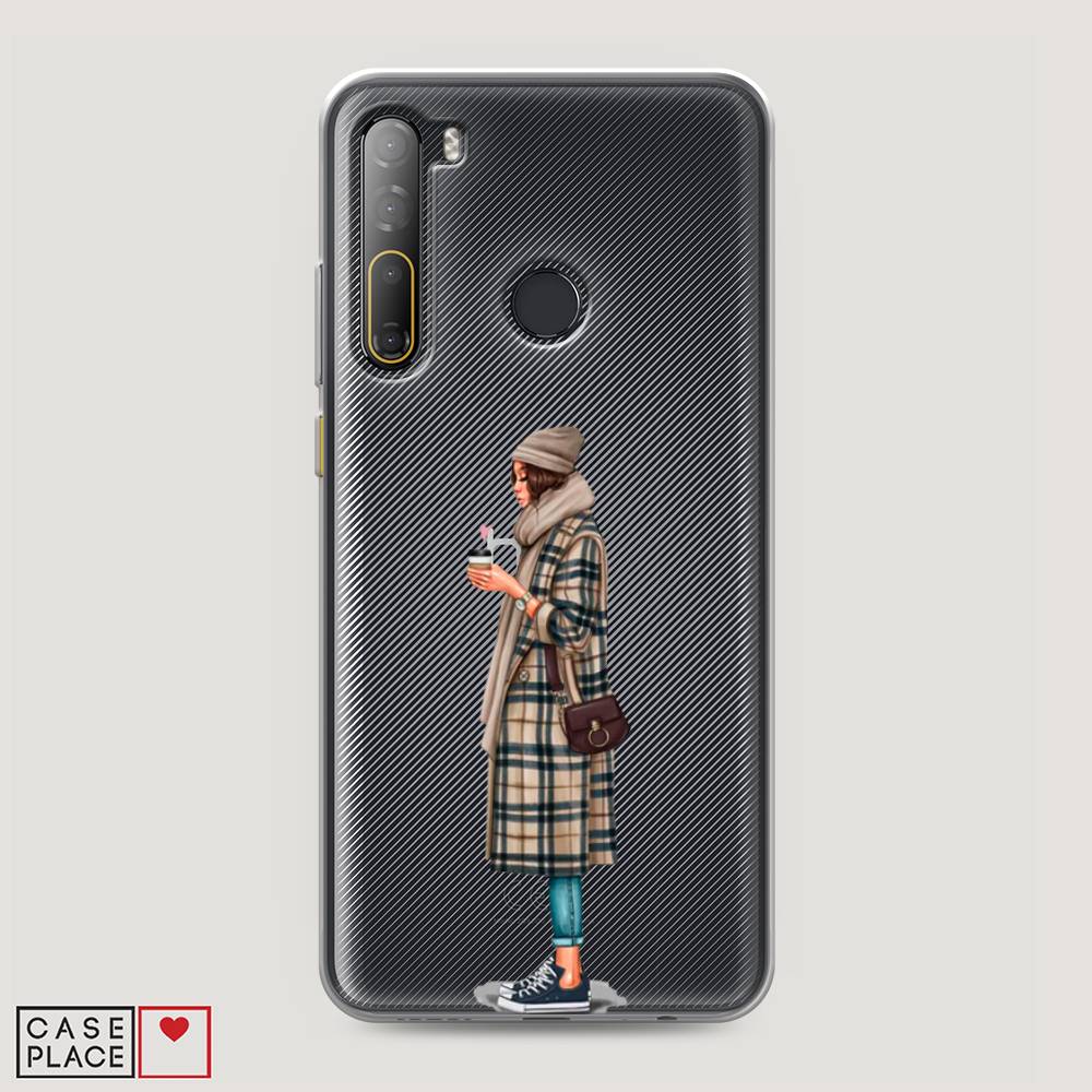 

Чехол на HTC Desire 20 Pro "Утренний кофе", Коричневый;бежевый, 102750-6