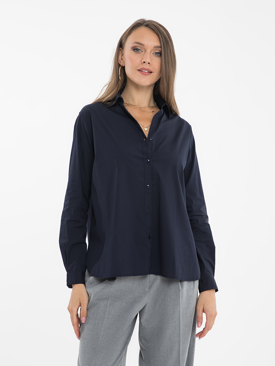 

Блуза женская Velocity I-WB04 синяя S, I-WB04