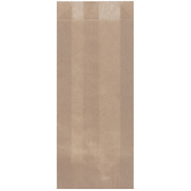 

Пакет бумажный 80x220, крафт, коричнеый, 500 шт/уп, Коричневый