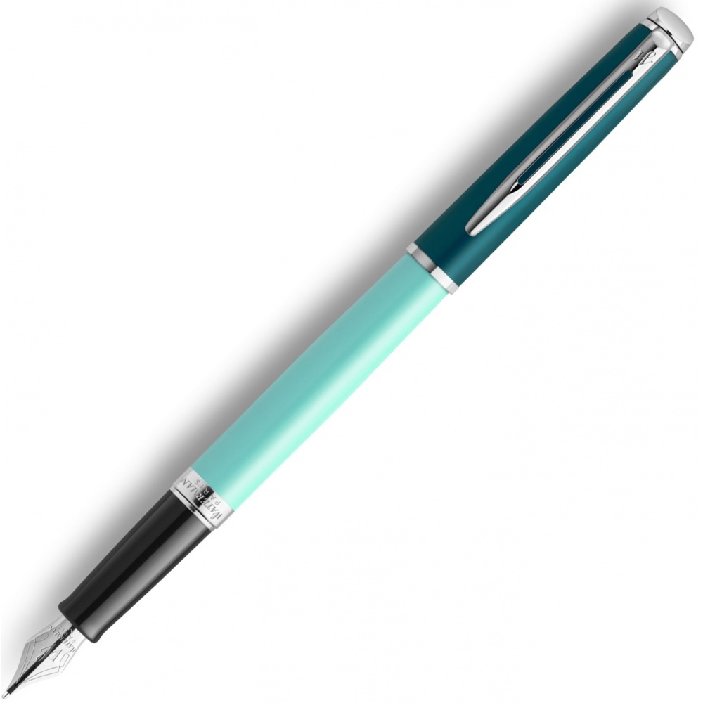 

Waterman 2190122 Ручка перьевая waterman hemisphere colour blocking, green ct (перо f)