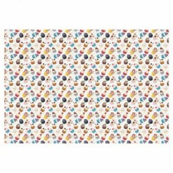 

Бумага подарочная 70 x 100 см МакПейпер мелованная крафтовая