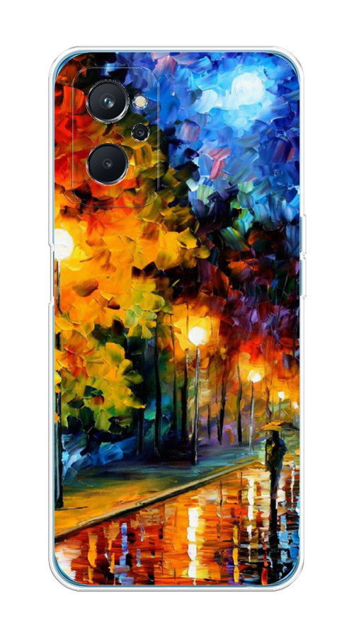 

Чехол на Realme 9i, Oppo A96 4G "Безлюдная улочка", Оранжевый;желтый;синий, 2510850-1
