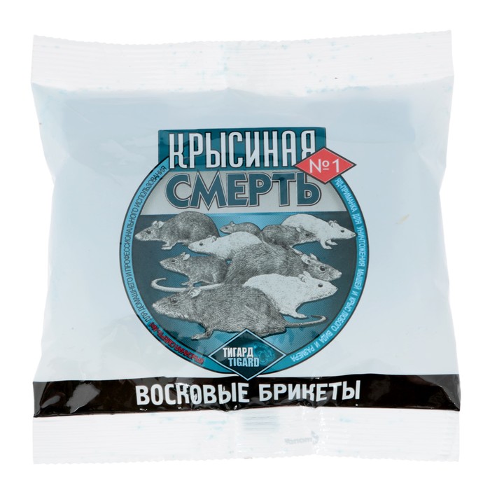 

Брикет от грызунов Крысиная Смерть № 1 Р00003589 50 г