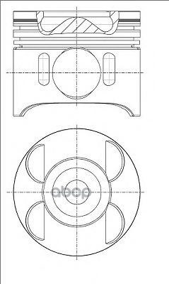 

Поршень Dm.83.00x2.0x1.75x2.0 +0.25 Цена За 1 Шт Mercedes W176/W246/W242/W204/Sprinter/Vit