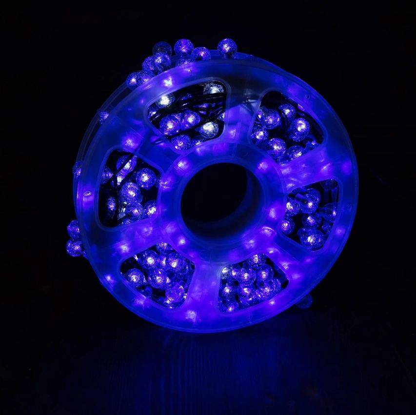 

Световая гирлянда новогодняя Led 9324 50м синий
