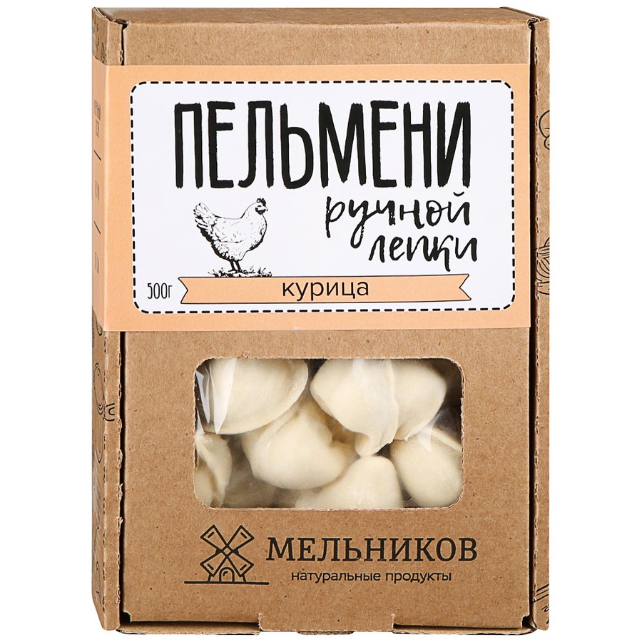 

Пельмени Мельников из курицы 500 г