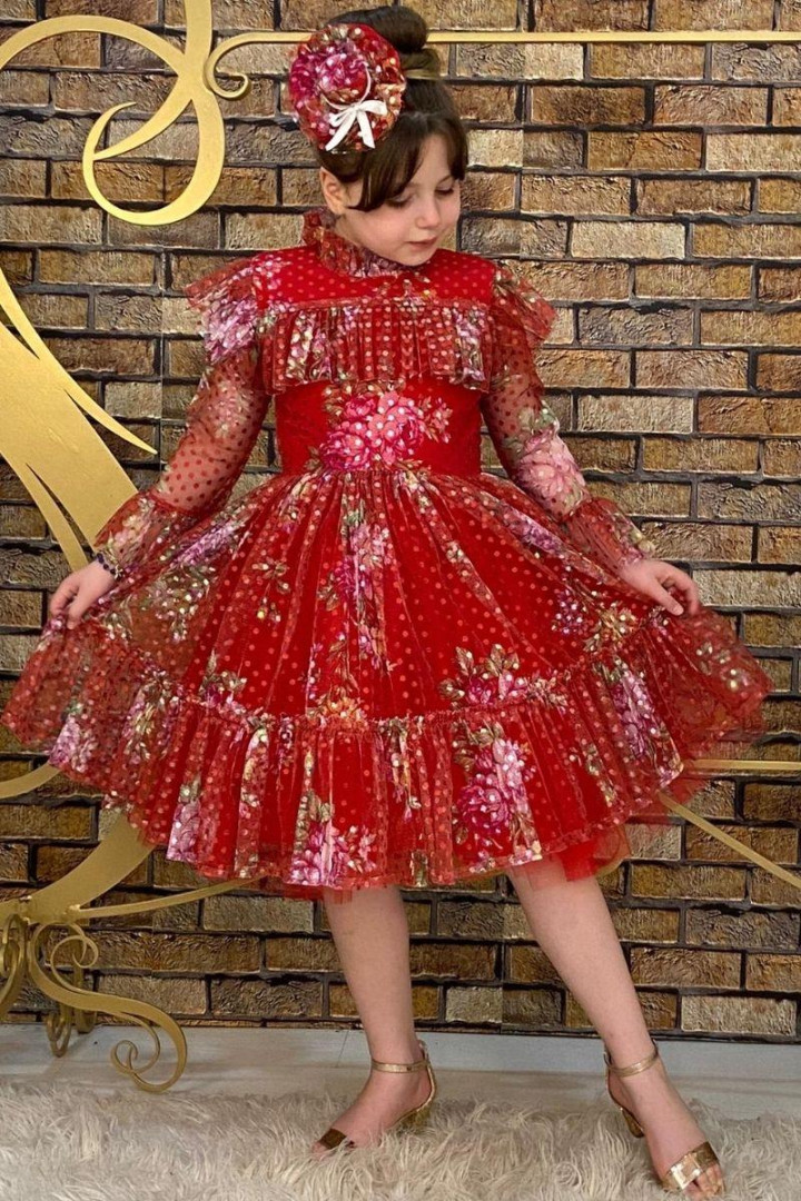 

Платье Riccotarz 2211707894 красный 6-7 лет (доставка из-за рубежа), 2211707894