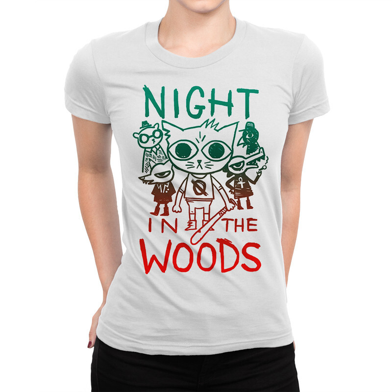 

Футболка женская DS Apparel Night in the Woods 999576-1 белая XS, Белый, Night in the Woods 999576-1