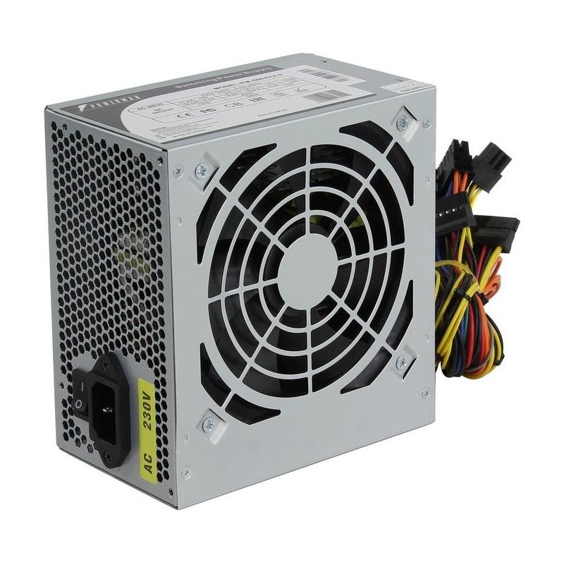 

Блок питания InWin PM-400ATX, Серебристый, PM-400ATX
