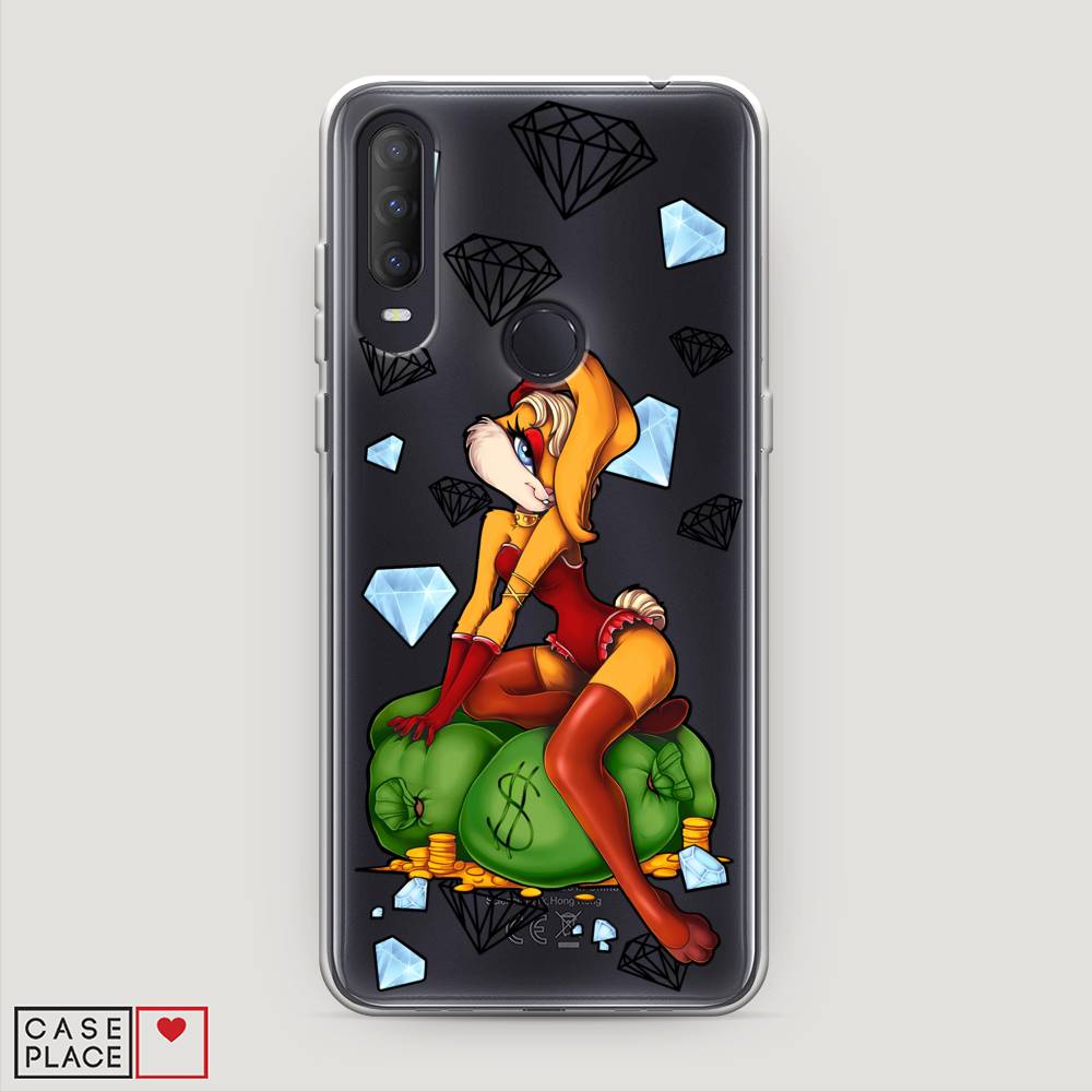 

Чехол на Alcatel 1S (2020) "Лола Банни с бриллиантами", Красный;оранжевый;зеленый, 170850-6
