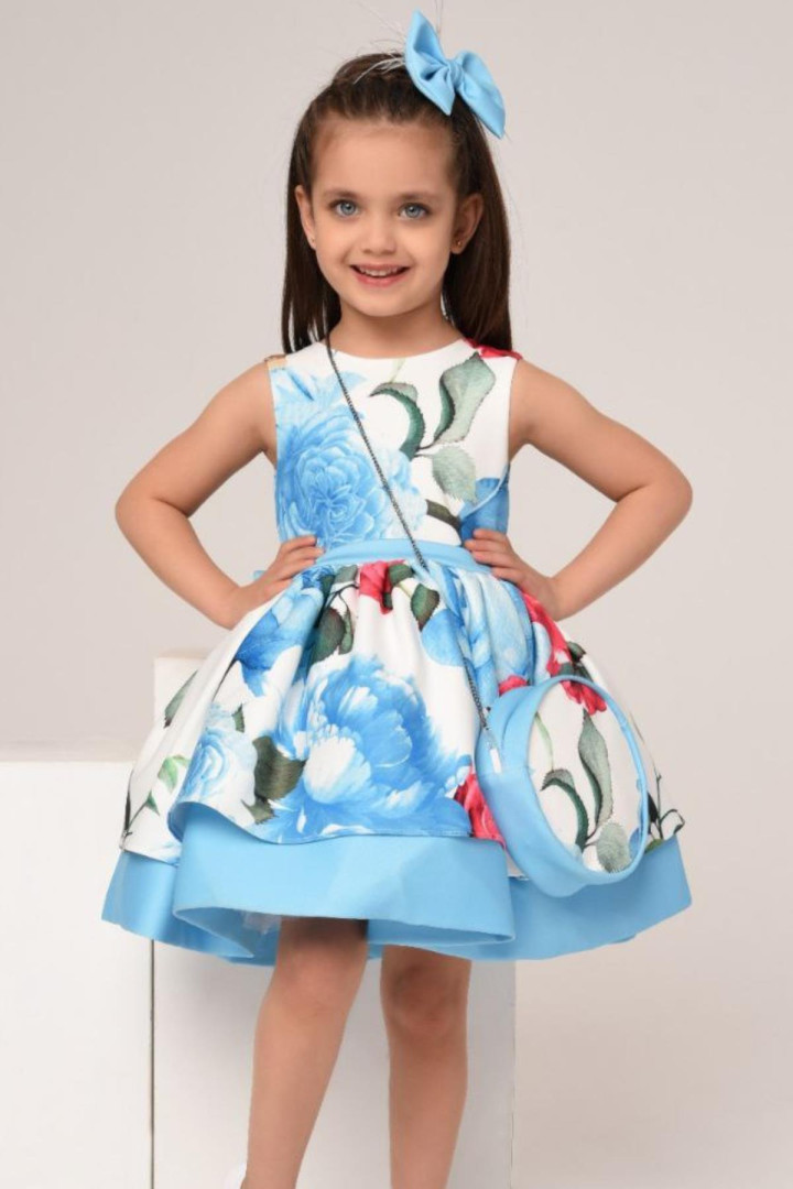 

Платье Riccotarz 2221202002 синий 3-4 лет (доставка из-за рубежа), 2221202002
