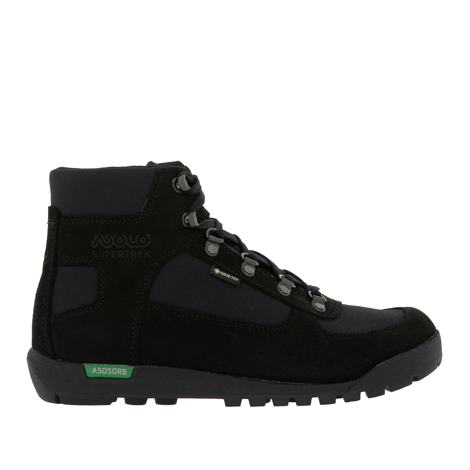 Ботинки Asolo Supertrek Gtx Ml Black/Black р.7 UK