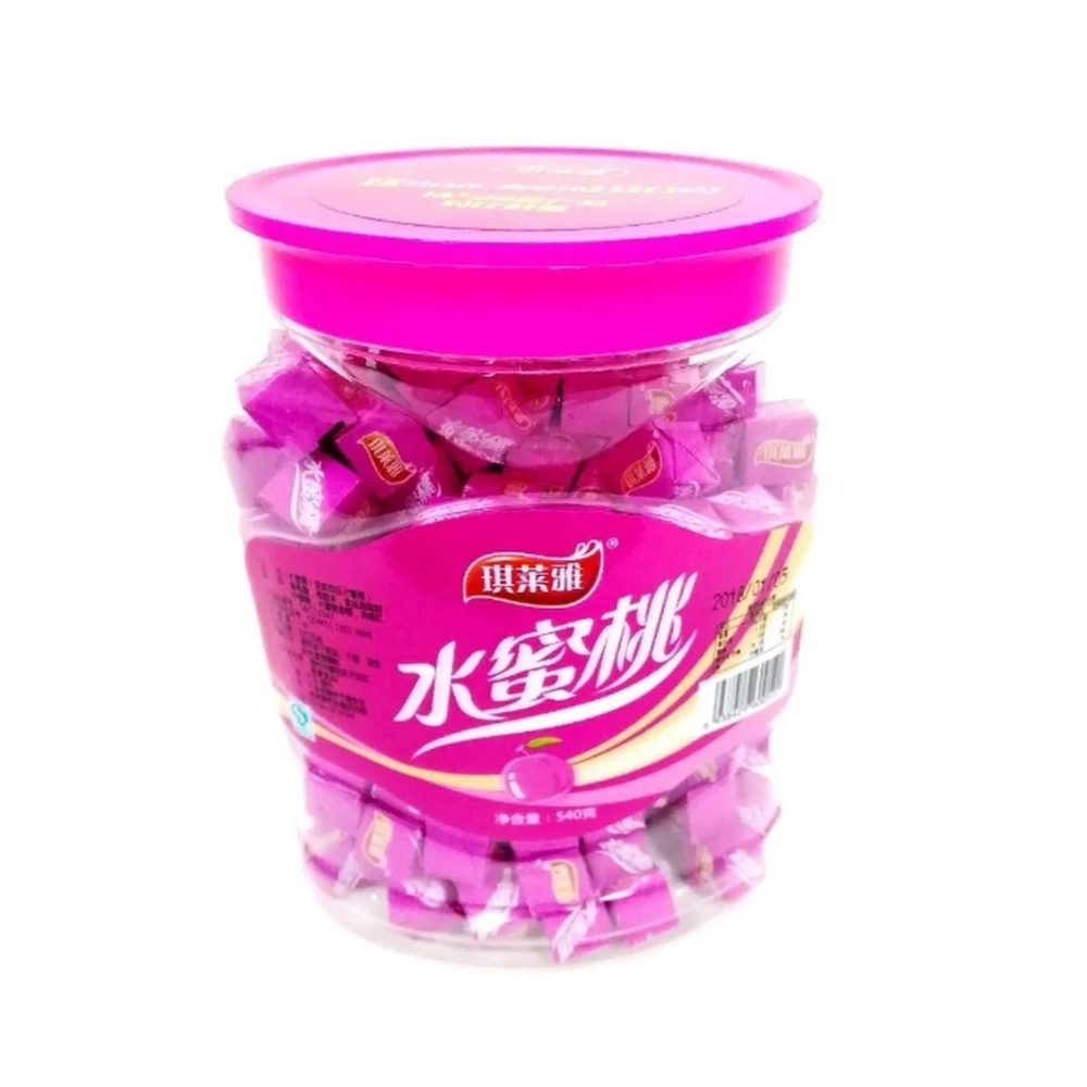 

Конфеты жевательные Deer DaDa персиковый кубик 540 г