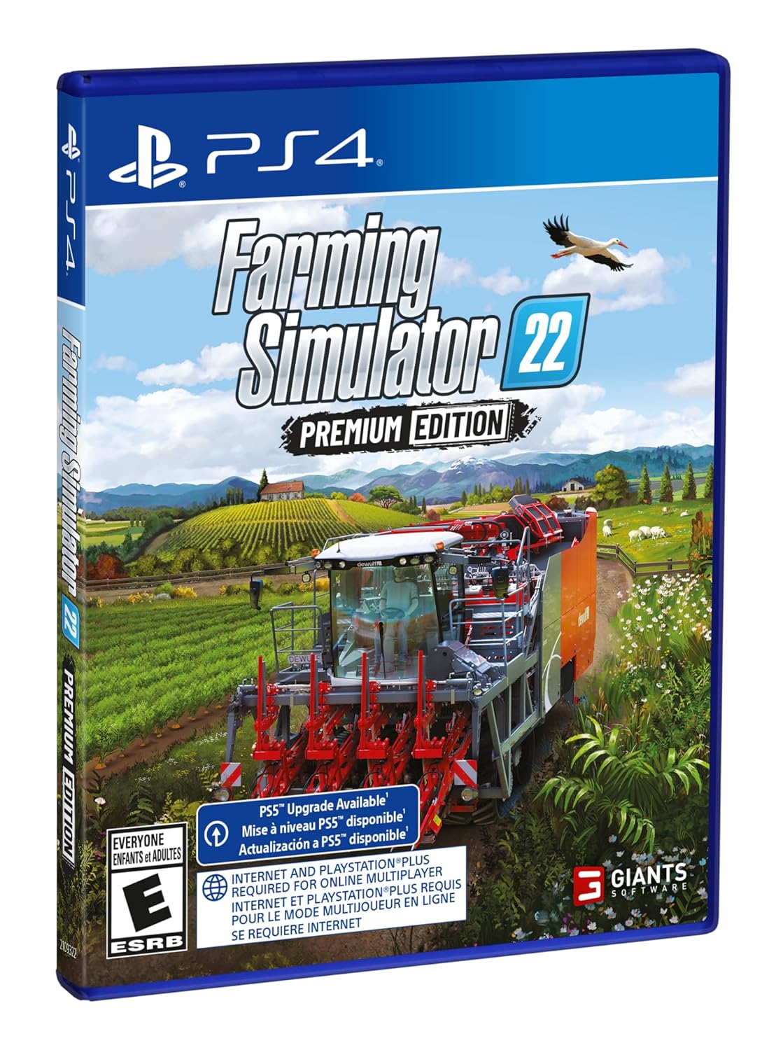 Игра Farming Simulator 22 Premuim Edition (PS4, русские субтитры)