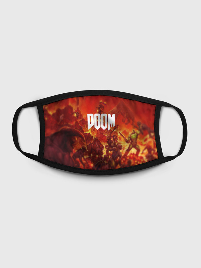 

Многоразовая маска унисекс Burnettie Doom, Разноцветный, Doom