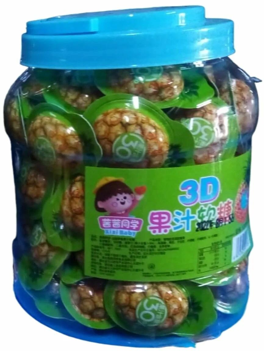 Мармелад жевательный Deer DaDa в форме ананаса 500 г