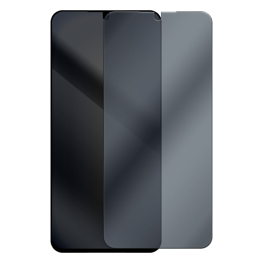 Стекло защитное гибридное Антишпион Krutoff для INFINIX Note 11