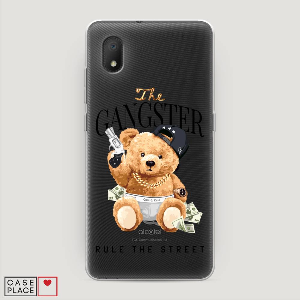 

Чехол на Alcatel 1A (2020) "The Gangster", Бежевый;серый;черный, 171050-6