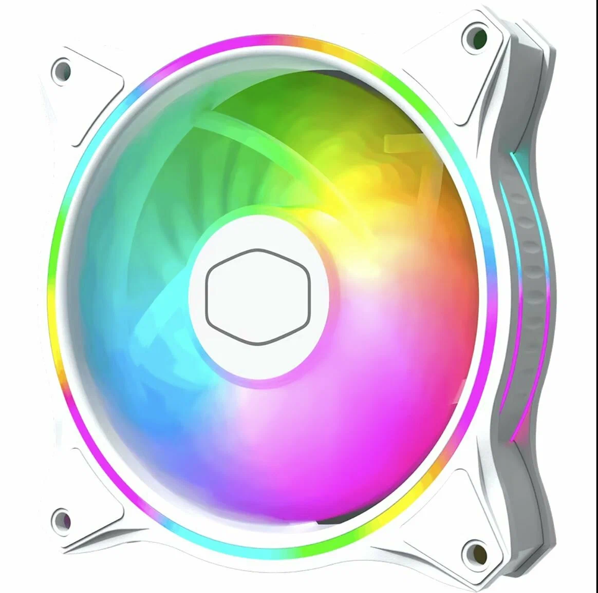 

Корпусной вентилятор Cooler Master MasterFan MF140 Halo (1MASTERFAN_140-W), MasterFan MF140 Halo