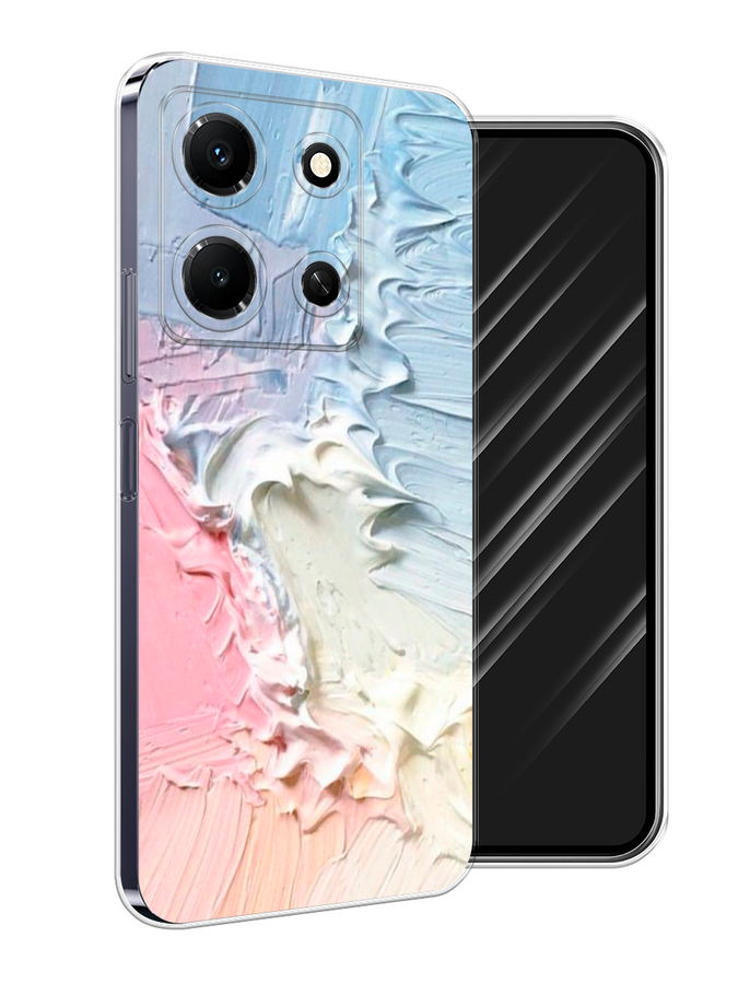 

Чехол Awog на Infinix Note 30i "Фруктовое мороженное", Голубой;розовый;желтый, 3104350-3