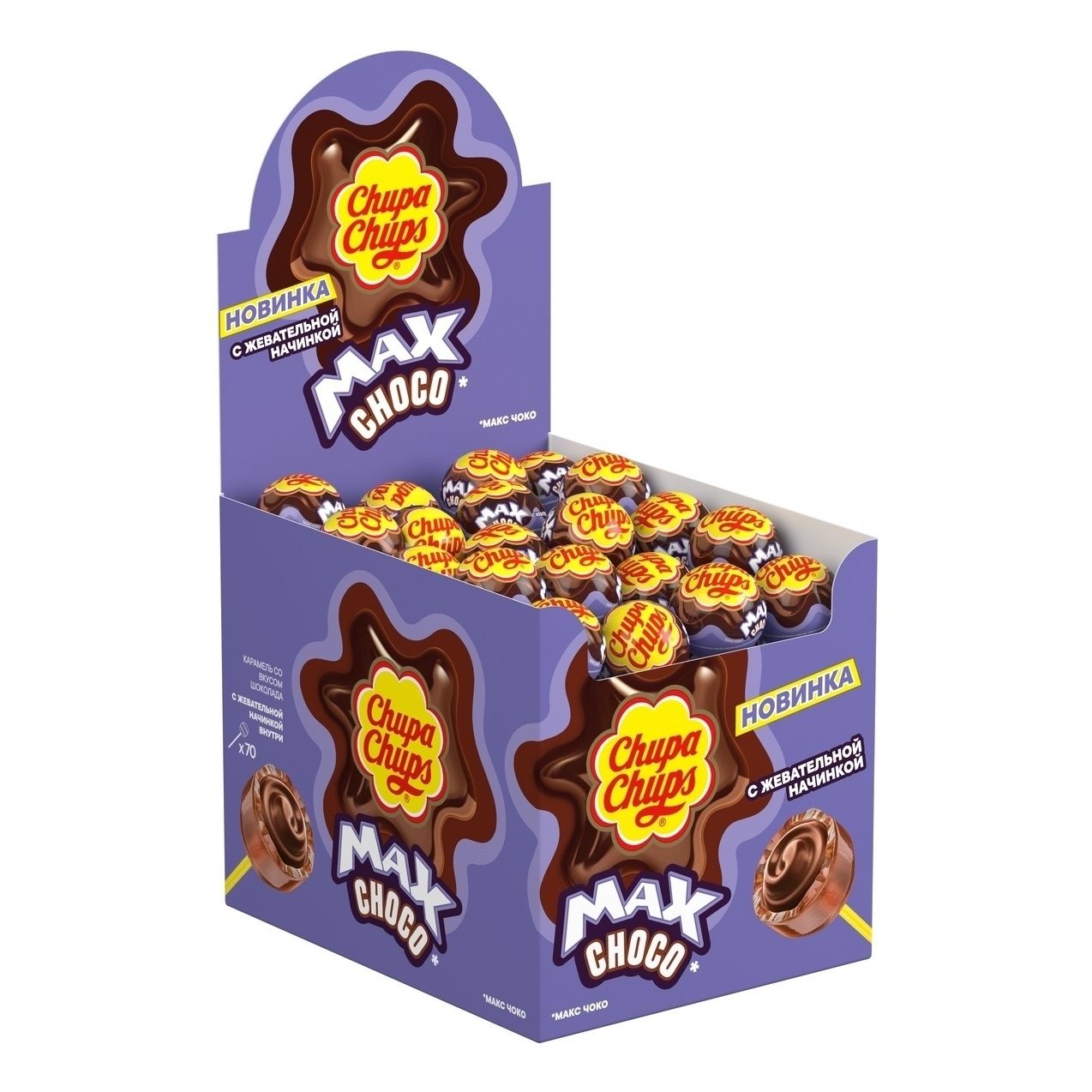 Карамель Chupa Chups Max Choco 16 г