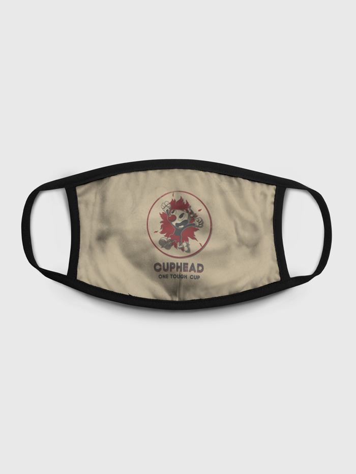 

Многоразовая маска унисекс Burnettie Cuphead, Разноцветный, Cuphead